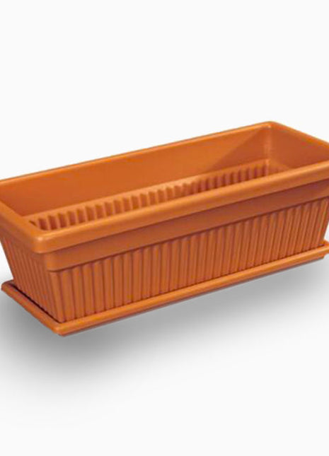 Cosmoplast Rectangle Planter Ter 30 Inch