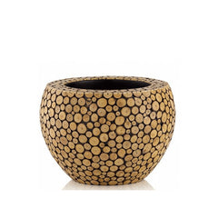 Bowl Wood Ring Pot